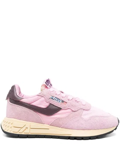 Autry Reelwind Sneakers In Rose
