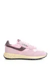 Autry Reelwind Low Sneakers In Roseate With Suede