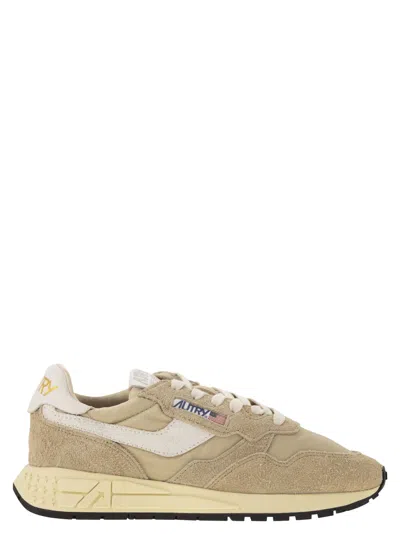 AUTRY AUTRY REELWIND SUEDE AND TECHNICAL TEXTILE TRAINER