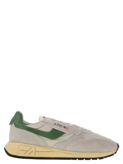 AUTRY AUTRY REELWIND SUEDE AND TECHNICAL TEXTILE TRAINER