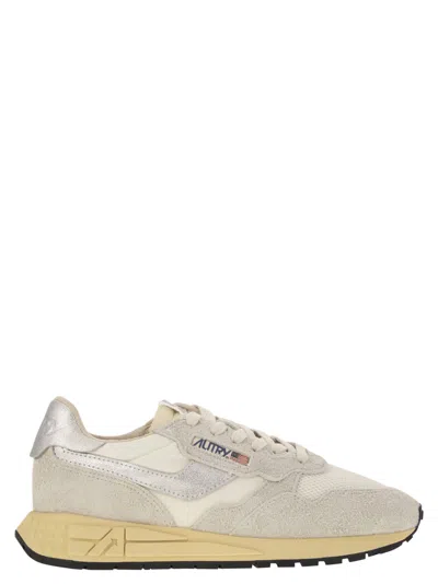 AUTRY AUTRY REELWIND SUEDE AND TECHNICAL TEXTILE TRAINER