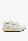 Autry Reelwind Mu01 Low Sneakers Sneakers Grey In White