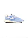 Autry Low Top Sneakers Contrasting Inserts In Blue
