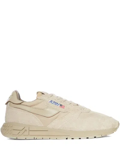 Autry Reelwind Suede Sneakers In Neutral