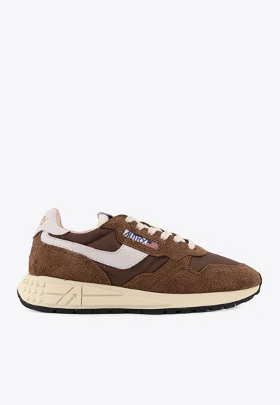 AUTRY REELWIND SUEDE SNEAKERS