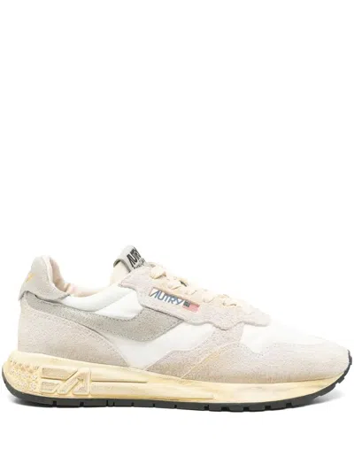 Autry Reelwind Supervintage Low Man  Nylon/crack Wht/nat Shoes