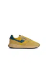 Autry Reelwind Lace-up Sneakers In Yellow