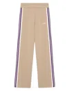Autry Wide Leg High Waist Sweatpants With Side Stripe