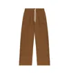 Autry Relaxed Fit Brown Sweatpants With Drawstring Waist In Brown