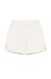 Autry Relaxed Fit Cotton Shorts In White