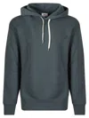 Autry Relaxed Fit Hoodie With Embroidered Logo And Classic Kangaroo Pocket In Green