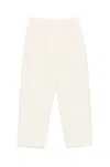 Autry Relaxed-fit Unisex Pants With Elastic Waistband In Neutral