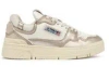 Autry Retro-inspired Sneakers With Chunky Sole And Metallic Accents In Multi