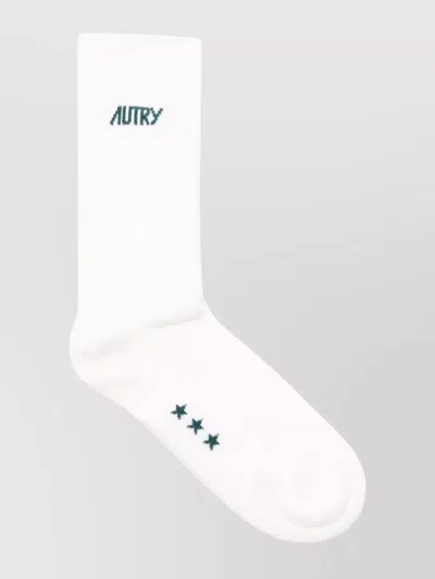Autry Ribbed Ankle Socks Star Detail