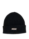 Autry Beanie Main Unic Knit Black Accessories In Black