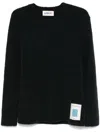 Autry Ribbed-knit Sweater In Grey