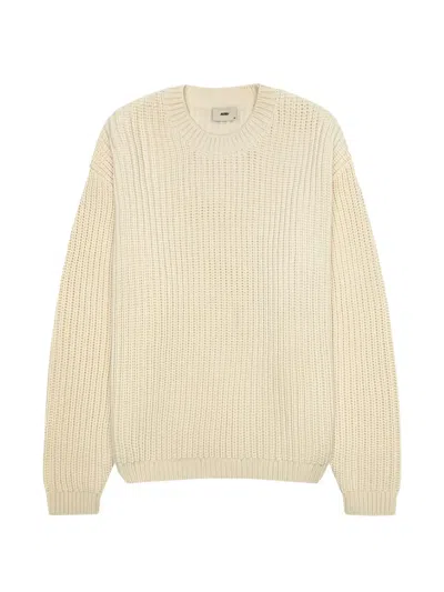 Autry Ribbed-knit Sweater In Metallic