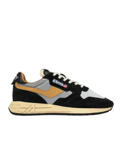 Autry Round Head Low-cut Casual Shoes In Black