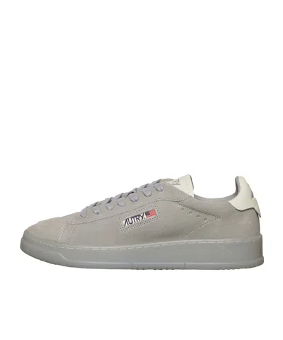 Autry Round Head Low-cut Casual Shoes In Gray