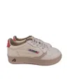Autry Round Head Low-cut Casual Shoes In Nude