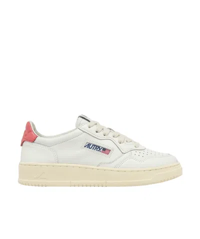 Autry Round Head Low-cut Casual Shoes In White