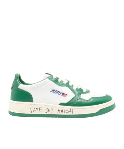 AUTRY MEDALIST LEATHER SNEAKERS