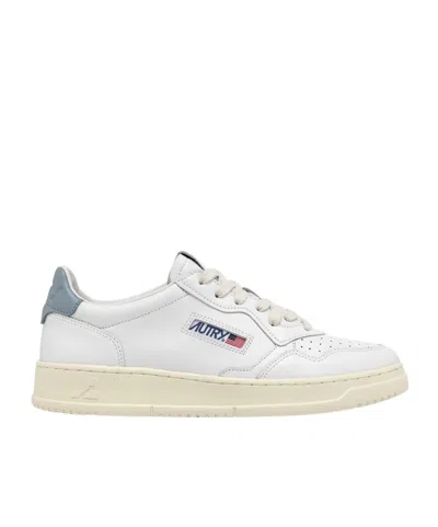 Autry Round Head Low-cut Casual Shoes In White