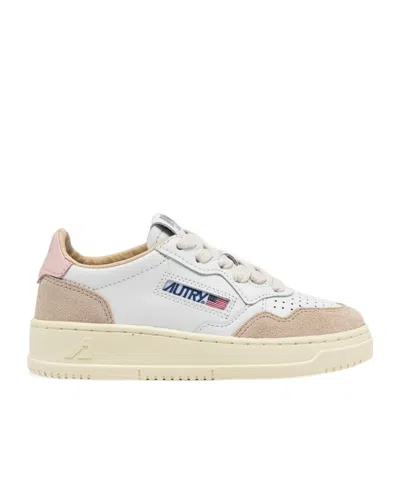 Autry Medalist Sneakers In Nude