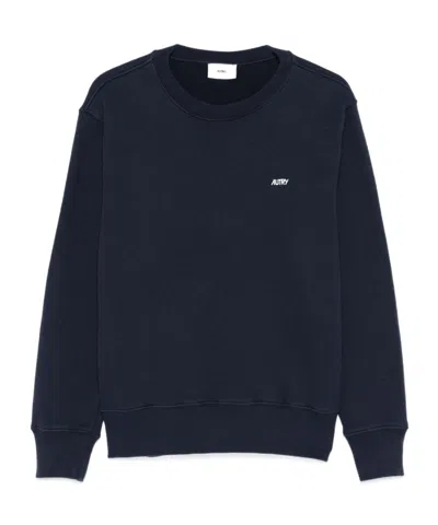 Autry Round-neck Sweater In Black