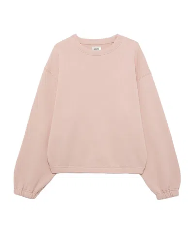 Autry Round-neck Sweater In Pink