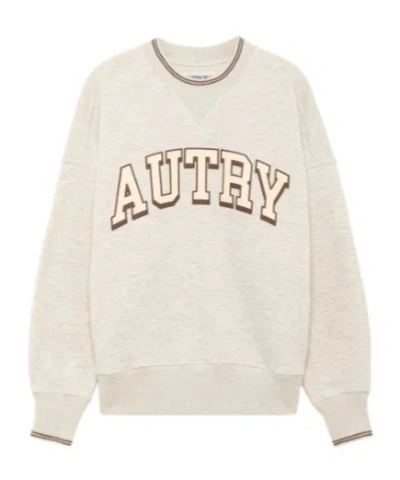 AUTRY AUTRY LOGO CREWNECK SWEATER