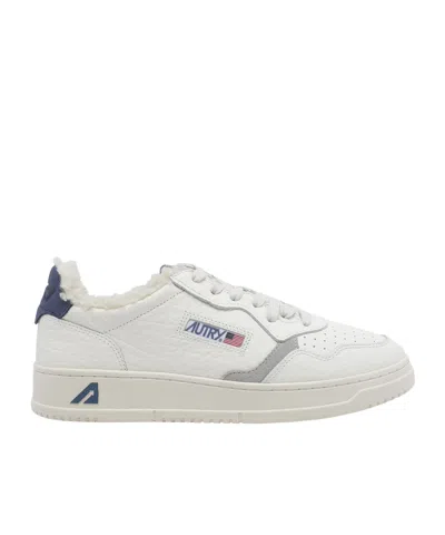 Autry Round-toe Lace-up Sneakers In Multi