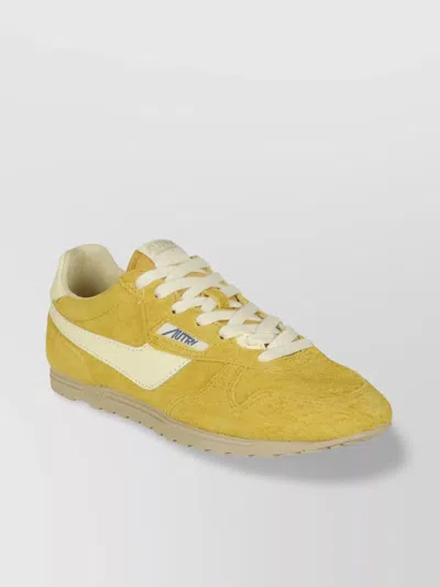 AUTRY RUBBER SOLE SUEDE UPPER SNEAKERS