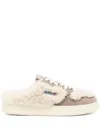 Autry Mule Low Sneakers In Beige