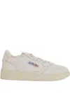 Autry Low Sneakers With Leather And Suede Combination In White