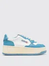 Autry Medalist Platform Sneakers In Gnawed Blue