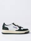 Autry Two Tone Leather Medalist Sneakers In Black
