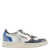 Autry Colorblock Low-top Sneakers With Lace-up Front And Signature Details In Gray