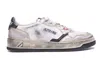 Autry Super Vintage Medalist Sneakers In White