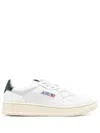 Autry Classic Low-top Sneakers With Breathable Perforations In White