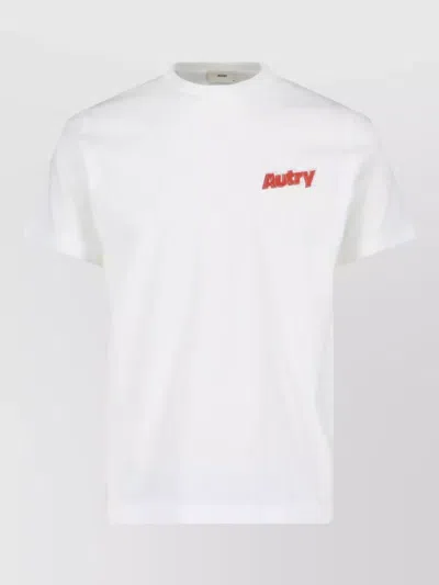 Autry Short-sleeve T-shirt In White