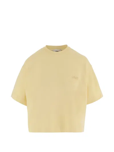 Autry Short-sleeve T-shirt In Yellow