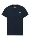 Autry Short-sleeved Crew-neck T-shirt In Blue
