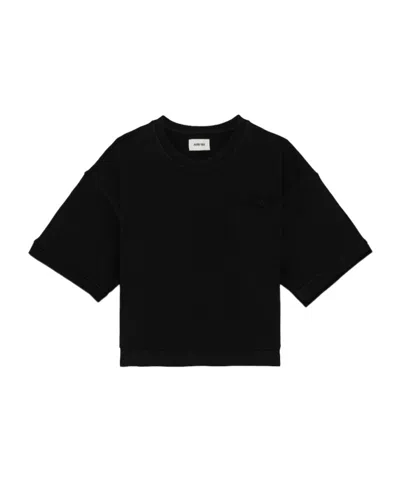 Autry Short-sleeved T-shirt In Black