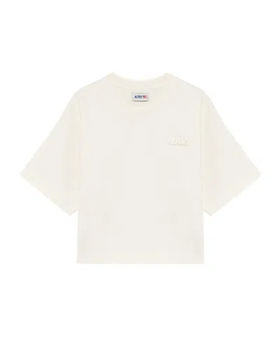 Autry Short-sleeved T-shirt In White