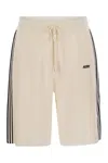 Autry Short Viscose Trousers In White