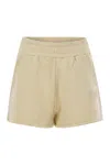 Autry Short Trousers In Compact Cotton Jersey