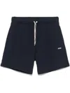 Autry Cotton Track Shorts With Rear Patch Pocket
