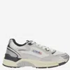 Autry Hyperway Sneaker In Mesh And Suede Sneakers Silver In Gray