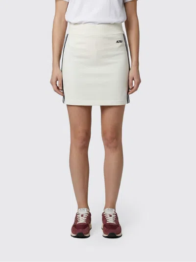 Autry スカート  レディース カラー ホワイト In White